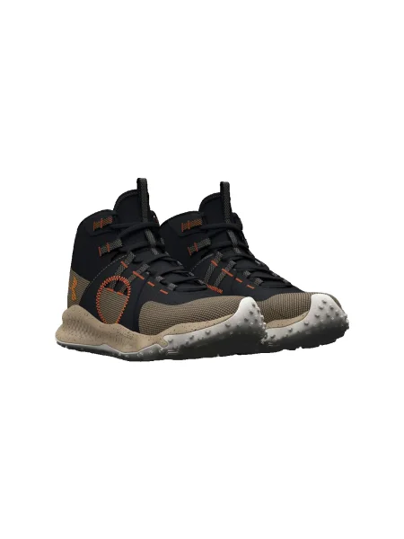 Sneakerși Under Armour maro