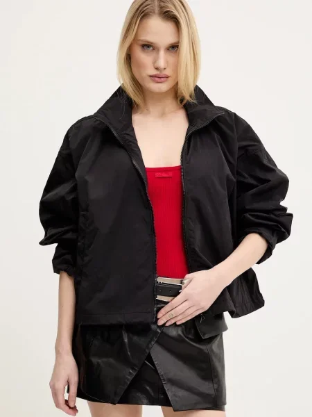 Diesel kurtka G-LEAM JACKET przejściowa czarny