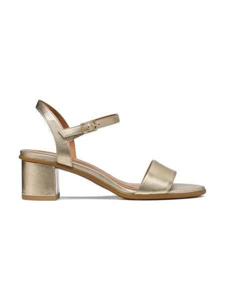 Geox sandale de piele D AURELY 50 auriu