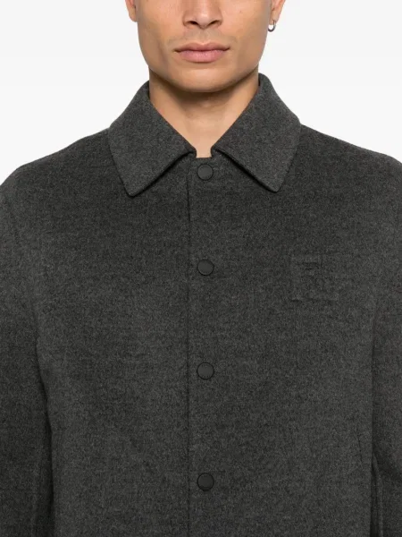 Cămașă Fendi de lână gri