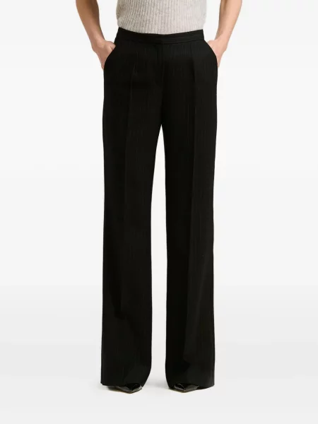 Pantaloni Kiton cu imagine negru