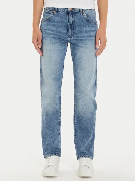 Jeans hlače Wrangler modra