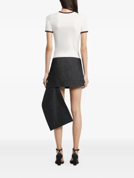 Tricou Courreges alb