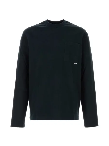 Lung tricou Jil Sander negru