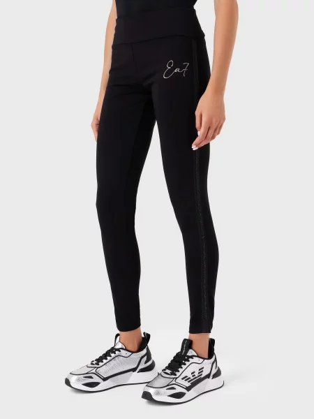 Легінси спортивні чорний