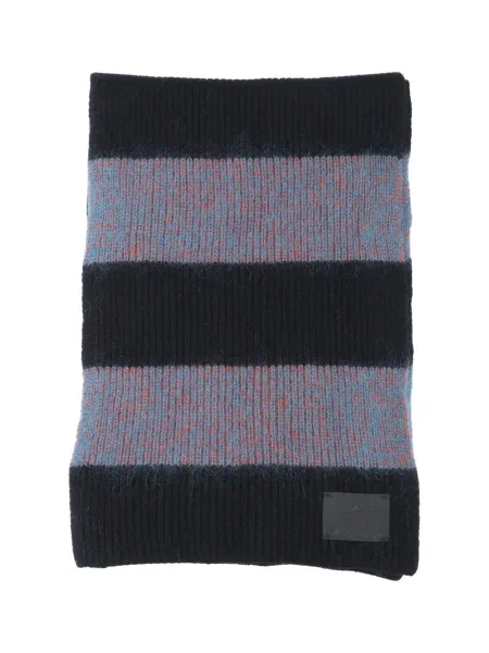 Fular Paul Smith cu dungi negru