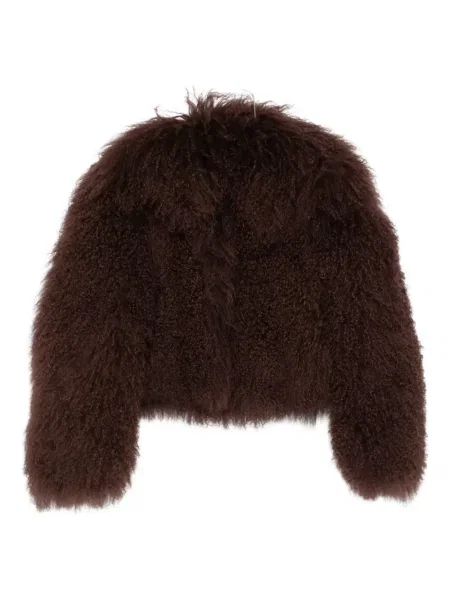 Baranica kurtka Salvatore Santoro brązowa