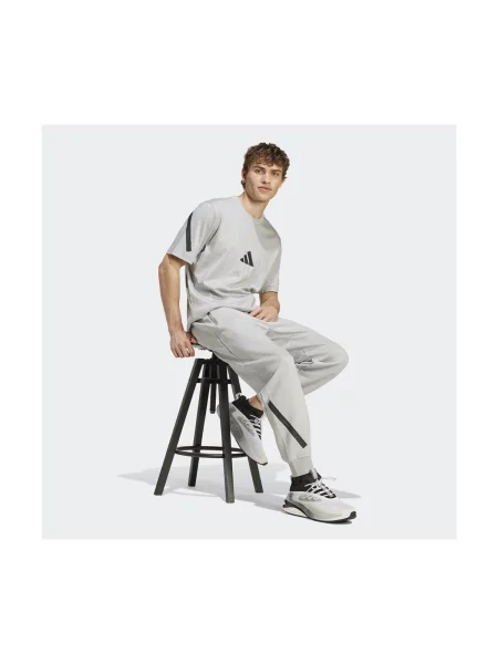 Tričko Adidas sivá