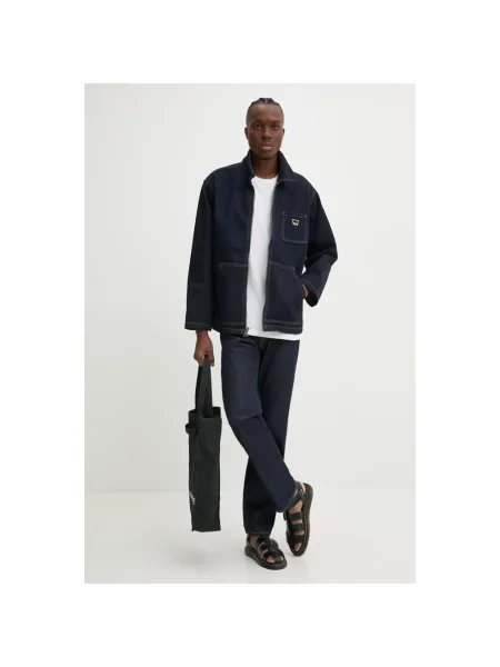 Levi's kurtka jeansowa Levi's Skateboarding granatowy przejściowa niebieska