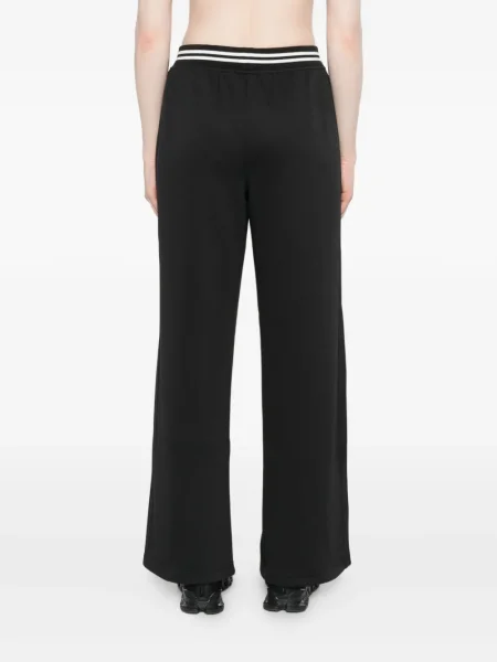 Pantaloni New Balance cu broderie alb