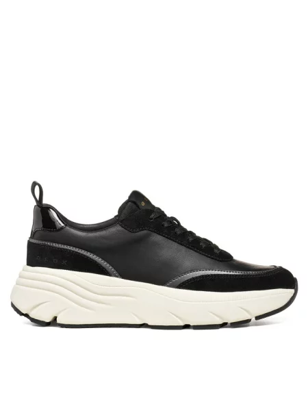 Sneakersy Geox czarne