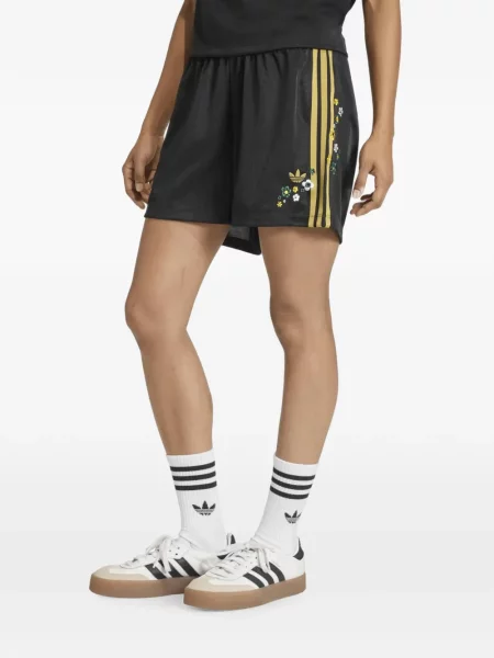 Scurt pantaloni scurți Adidas cu imagine cu model floral albastru