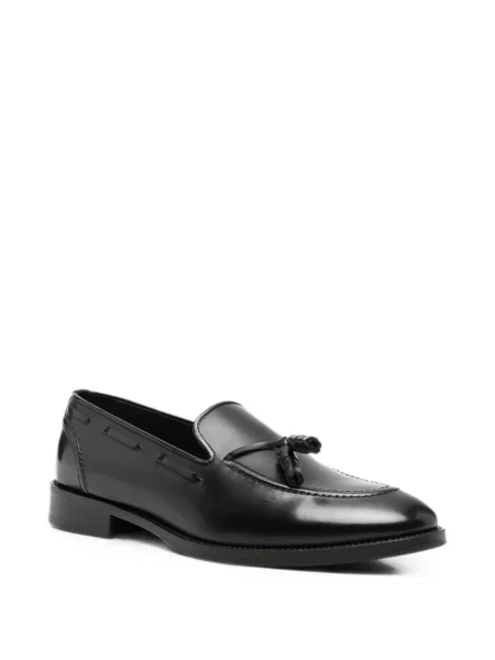 Кожени лоуфъри Vela Shop черно