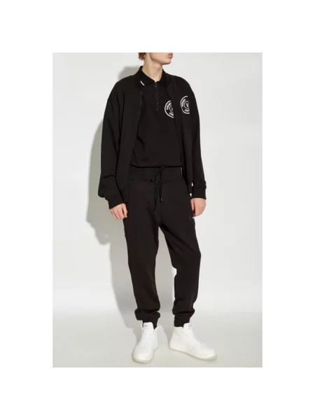 Bluza Versace Jeans Couture z logo czarna