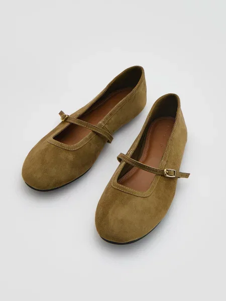 Балетки Reserved зеленые