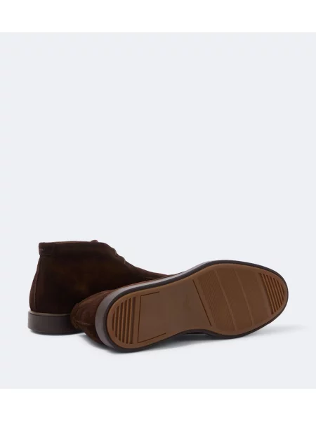 Ghete desert Magnanni din piele de căprioară maro