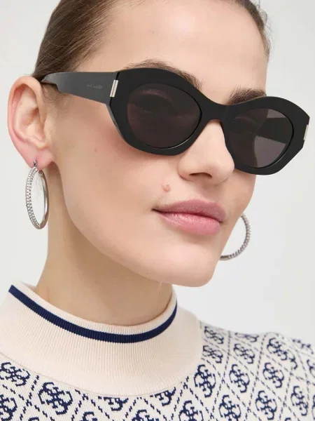 Слънчеви очила Saint Laurent SL черно