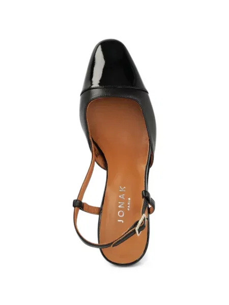 Pantofi cu toc Jonak Paris slingback negru