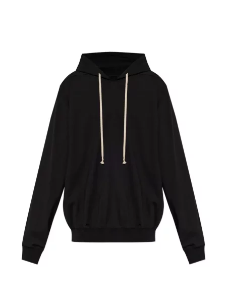 Hanorac cu glugă Rick Owens cu cordon negru