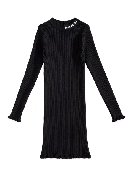 Φόρεμα Balmain μαύρο