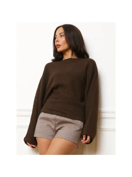 Pulover La Modeuse maro