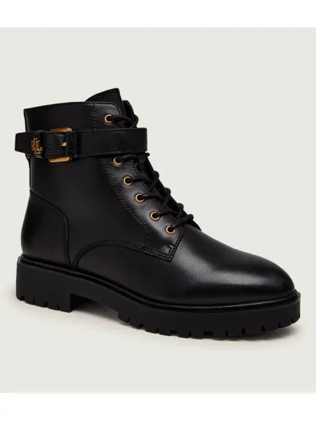 LAUREN RALPH LAUREN De piele botine Allyson negru