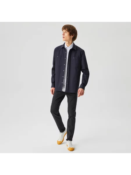 Lacoste Koszula Lacoste granatowa