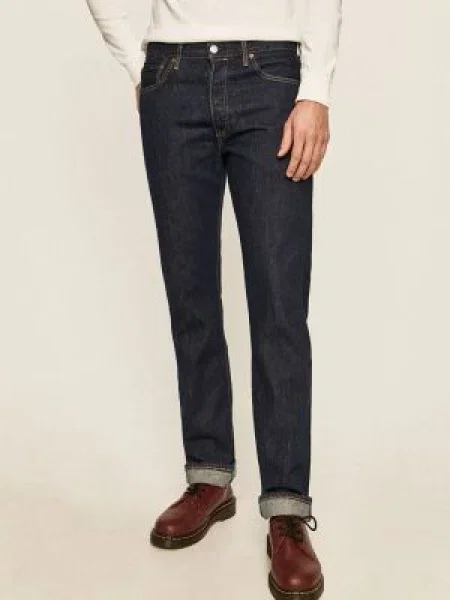 Levi's Jeansy Original Fit niebieskie