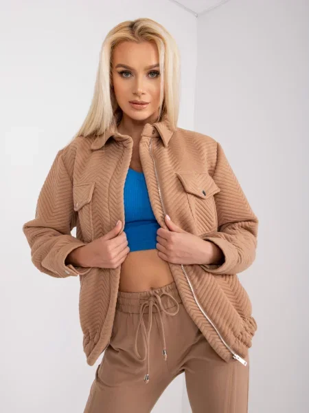 Geacă Fashionhunters maro