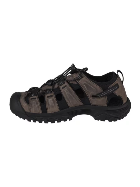 KEEN Targhee III pánske sandále sivé/čierne sivá