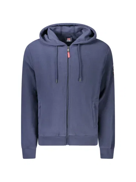 Hanorac cu glugă Norwegian Rain din fleece albastru