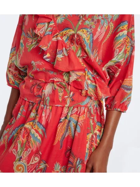 Top Etro cu model floral plic