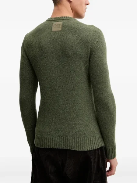 Pulover Ea7 Emporio Armani cu imagine verde