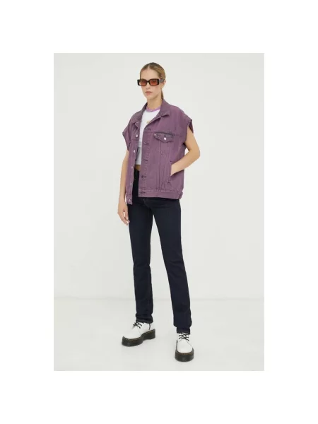 Jeansy straight leg Levi's niebieskie