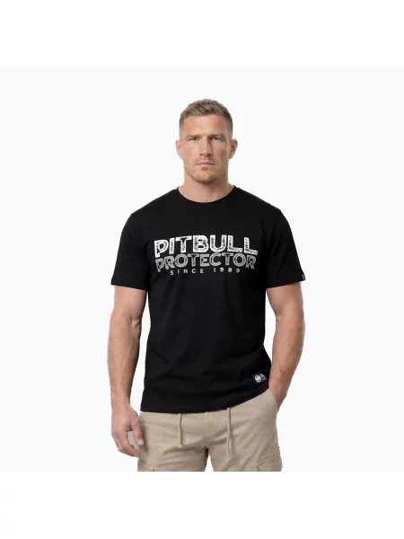 Tricou pentru bărbați Pitbull Protector black negru