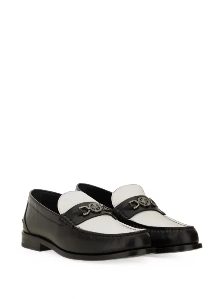 Pantofi loafer Versace din piele negru