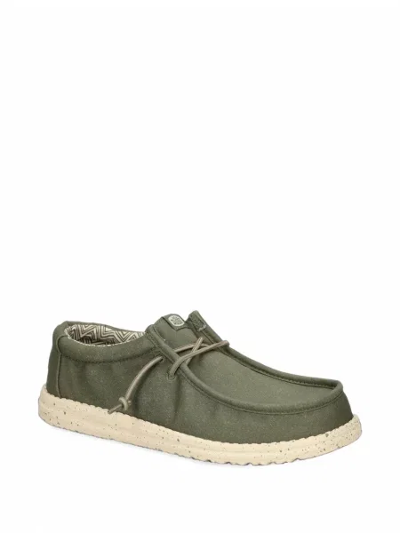 Pantofi loafer Hey Dude verde
