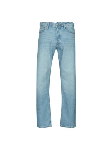 Ravne kavbojke Jack & Jones modra