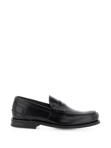 Pantofi loafer Church's din piele negru