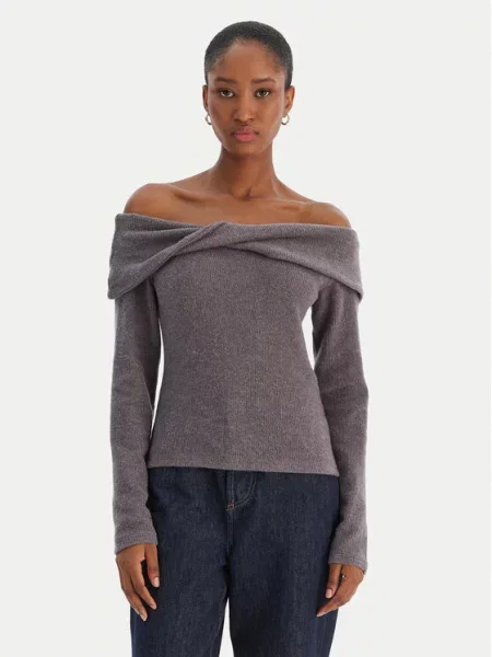 Vero Moda Sweter Kaia szary