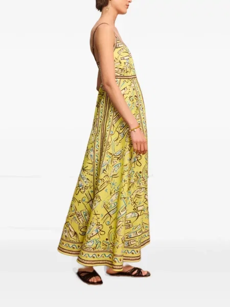 Rochie Alemais galben