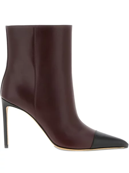 Боти до глезена Francesco Russo червено