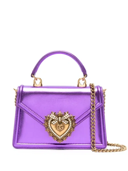 Geantă Dolce & Gabbana Devotion violet