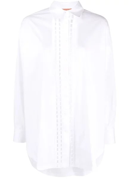 Cămașă Ermanno Scervino cu broderie alb