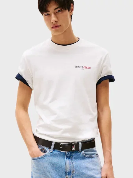 Футболка Tommy Jeans біла