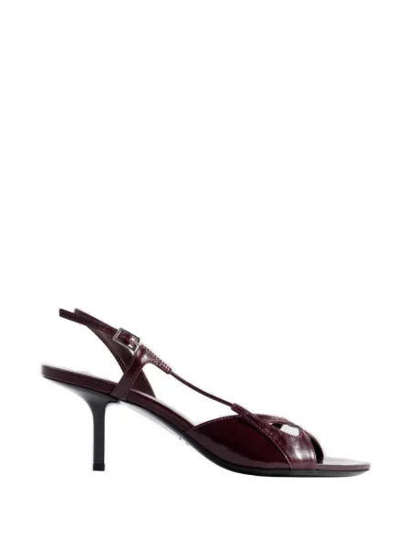 Sandale By Far slingback roșu