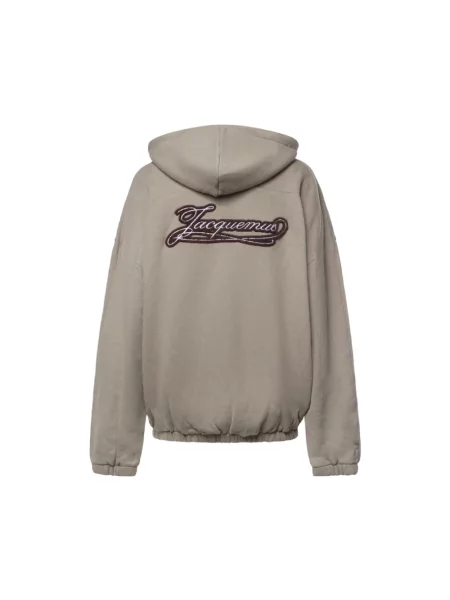 Bluza z kapturem Jacquemus beżowa