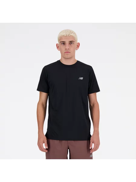 Koszulka New Balance Run black czarna