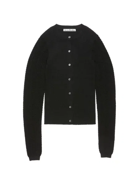 Cardigan Acne Studios tricotate negru