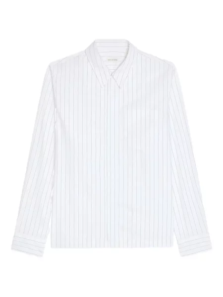 Prugasta košulja Dries Van Noten bijela